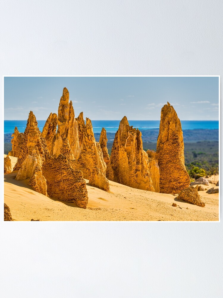 The Pinnacles Are Limestone Formations Within Nambung National Park