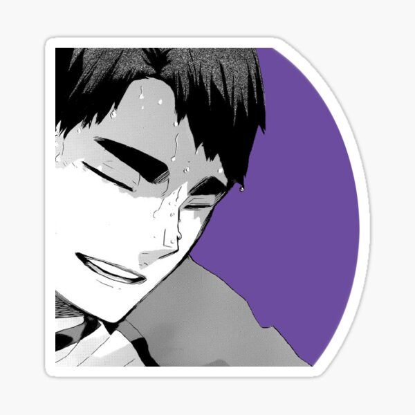 Ushijima Wakatoshi Sticker For Sale By Jbird Redbubble