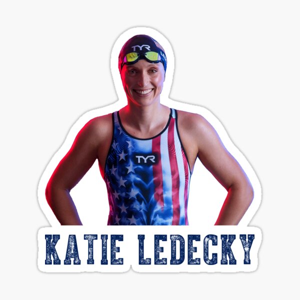 Katie Ledecky Sticker For Sale By Aliali Redbubble