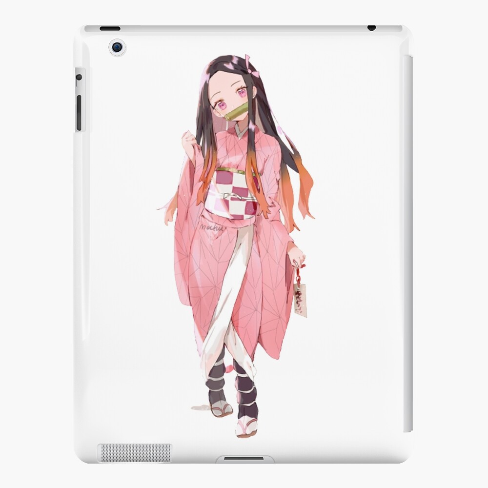 Nezuko Kamado Kawaii Kimetsu No Yaiba Ipad Case Skin By Meromeros