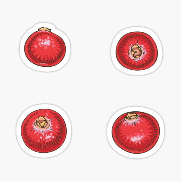 Cranberry Sticker For Sale By Deepfuze Redbubble