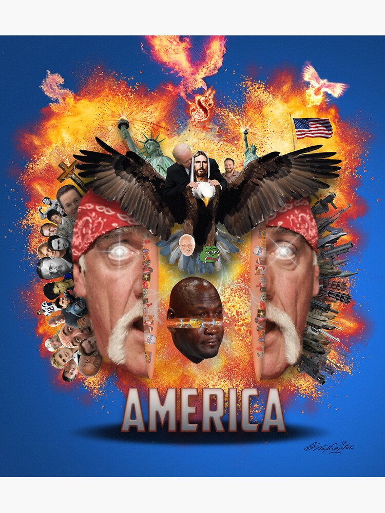 America Fuck Yeah Sticker For Sale By Rusto Redbubble