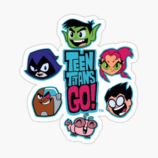 Teen Titans Go Sticker For Sale By Pacotamda Redbubble