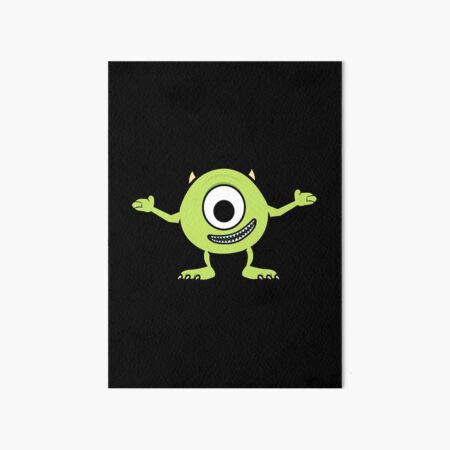 Mike Wazowski Chibi Art Board Print For Sale By Shellenbarger