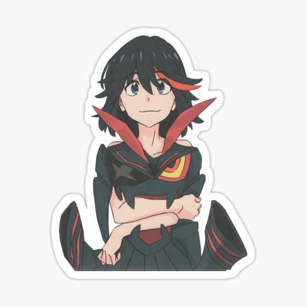 Ryuko Matoi Sticker For Sale By Seyd Art Redbubble