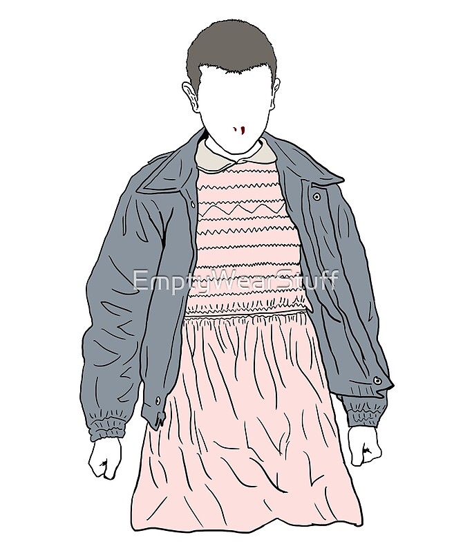 Eleven Minimal Stranger Things By EmptyWearStuff Redbubble