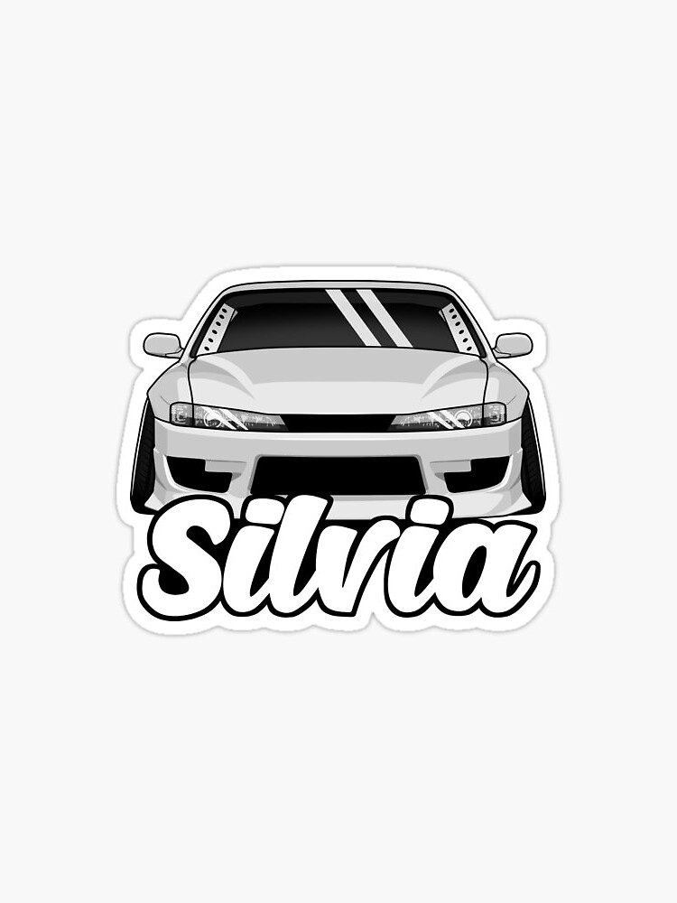 Silvia S Jdm Sticker For Sale By Jdmdriftdesign Redbubble