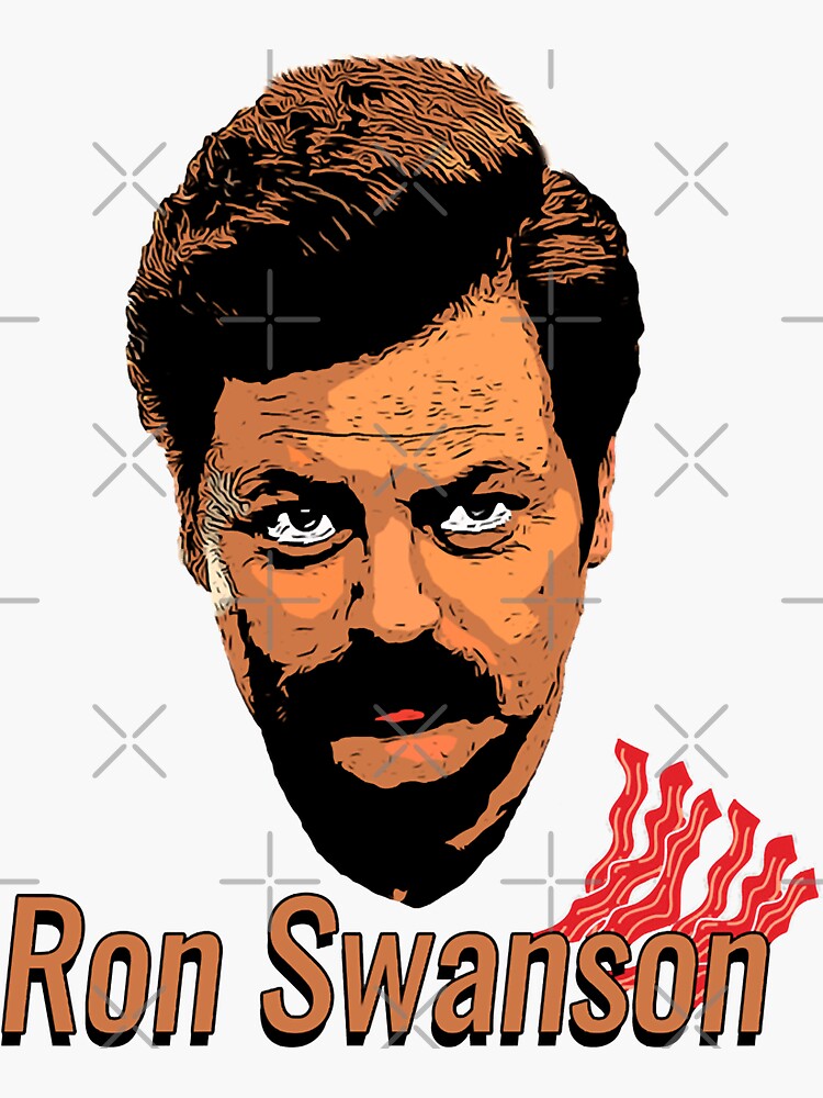 Birthday Gift Ron Swanson Sticker For Sale By MasonFrancisAlb Redbubble