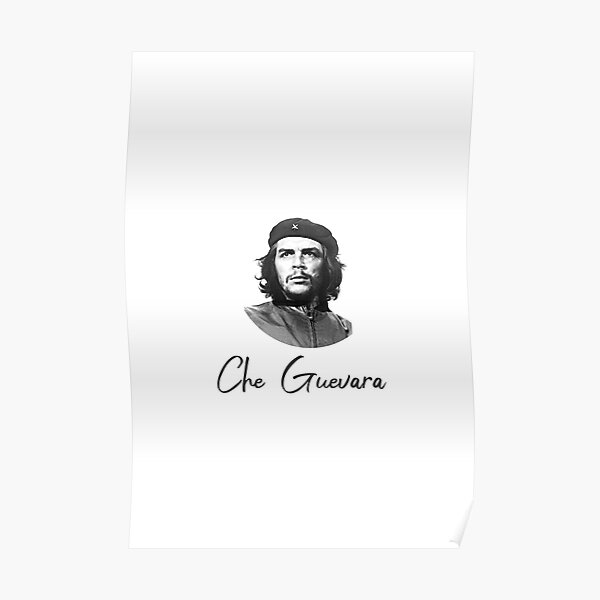 Che Guevara Revolution Poster For Sale By Clusteroneart Redbubble