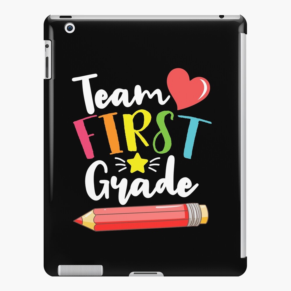 Funda Y Vinilo Para Ipad Equipo Lindo Er Grado Regreso A La Escuela