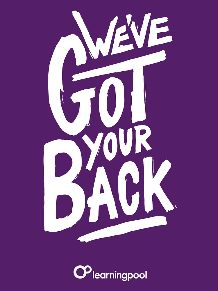 We Ve Got Your Back Classic 1 T Shirt By Learningpool Redbubble