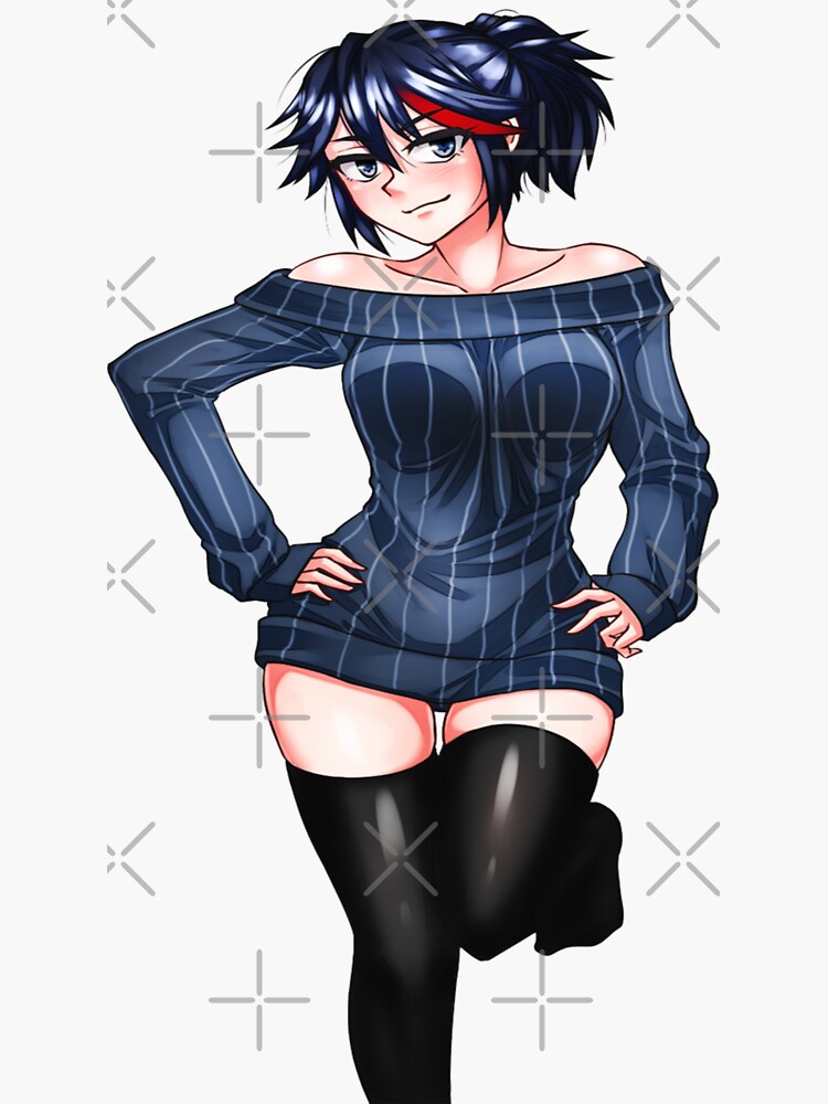 Ryuko Matoi Sticker For Sale By Seyd Art Redbubble