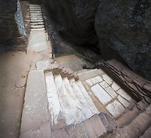 The Mystical Stairs of Sigiriya by Cole Stockman