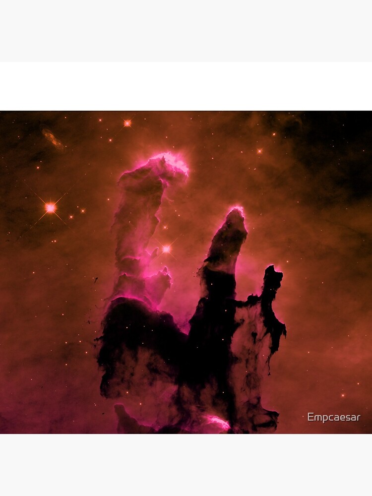 Eagle Nebula Pillars Of Creation Subtle Lesbian Pride Flag