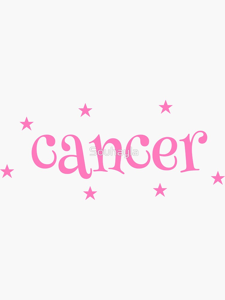 Y2k Zodiac Sign Cancer Sticker For Sale By Souhayla Redbubble