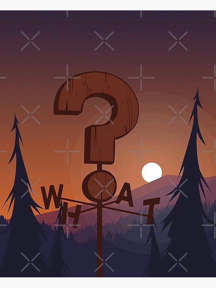 What Sign From Gravity Falls Premium Matte Vertical Poster