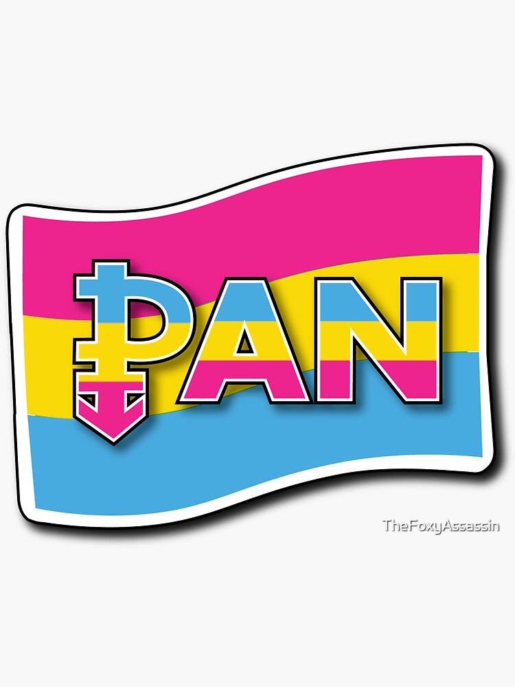 Pansexual Pride Sticker For Sale By TheFoxyAssassin Redbubble