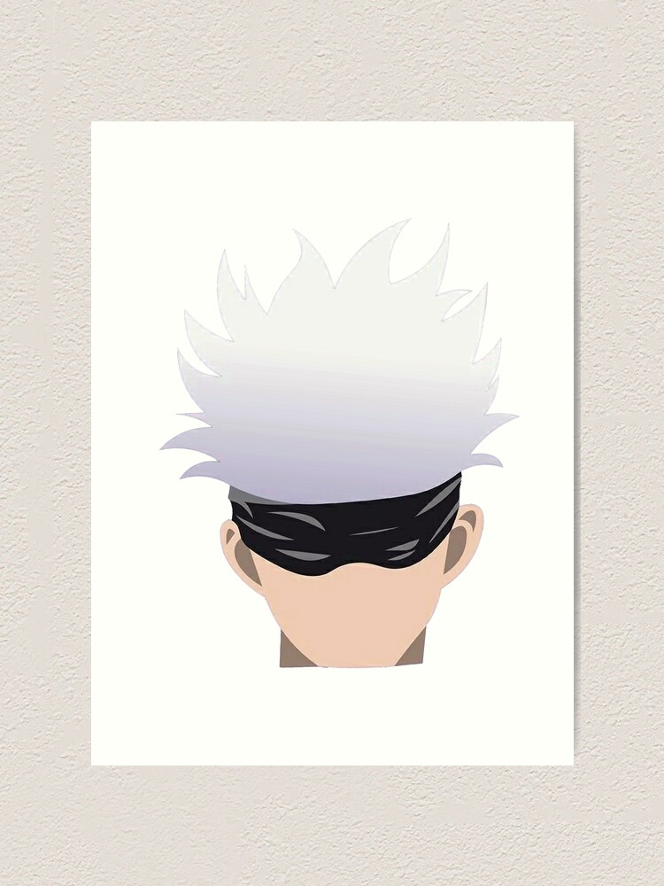 Goju Satoru Jujutsu Kaisen Minimal Art Print For Sale By Kaupasi