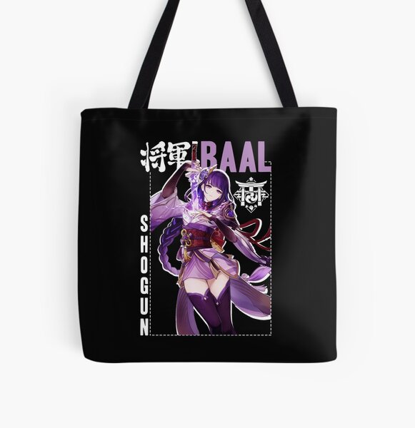 Bolsa De Tela Raiden Shogun BAAL Genshin Impact Nuevo Personaje De