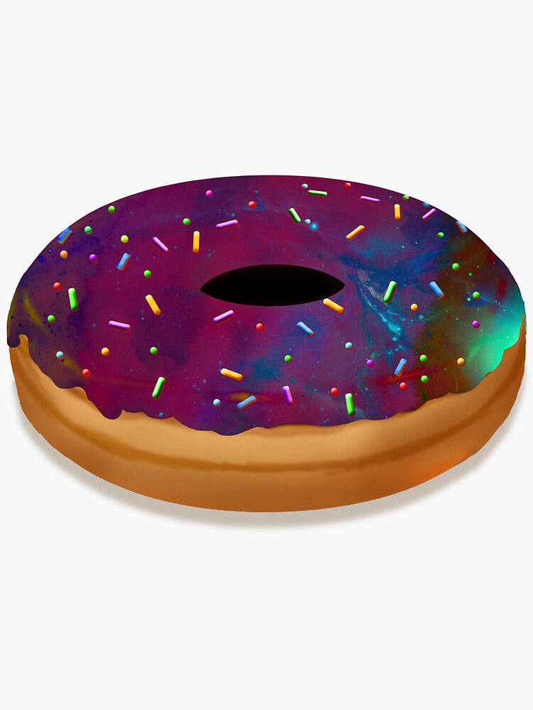 Aesthetic Donut Sticker For Sale By Kylieaesthetic Redbubble