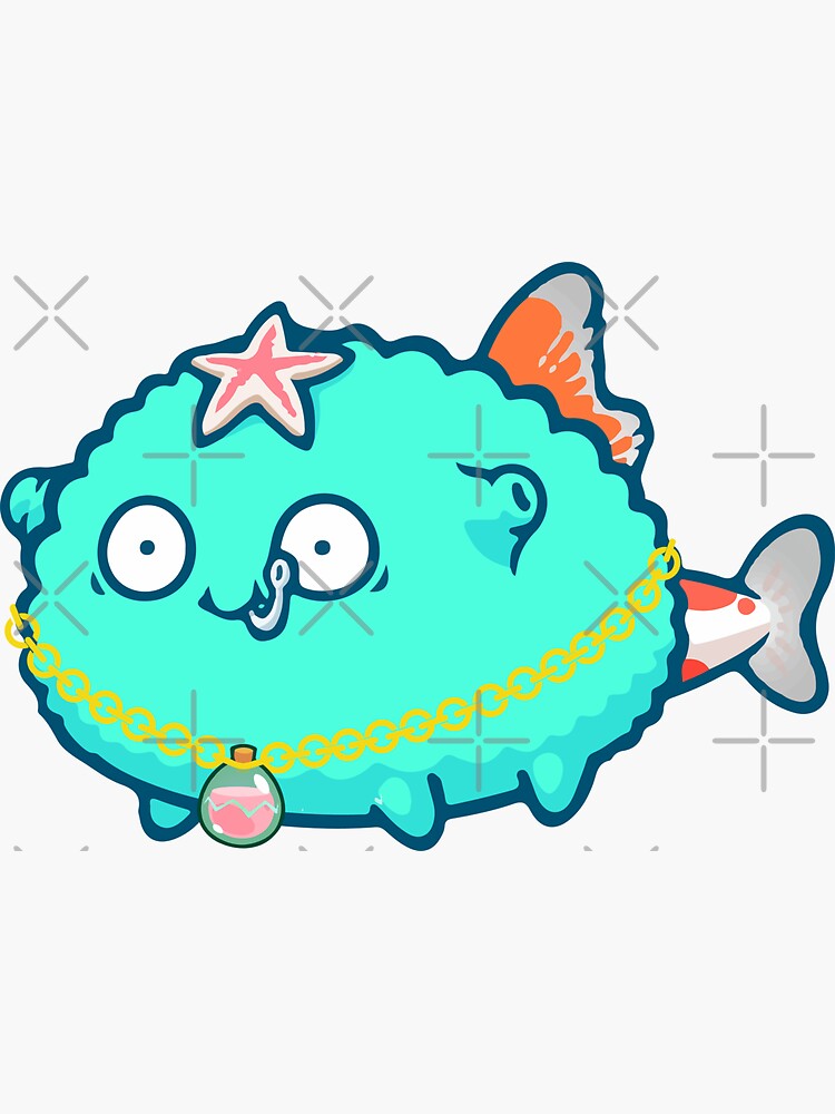 Axie Game Slp Sticker For Sale By Gisor Art Redbubble