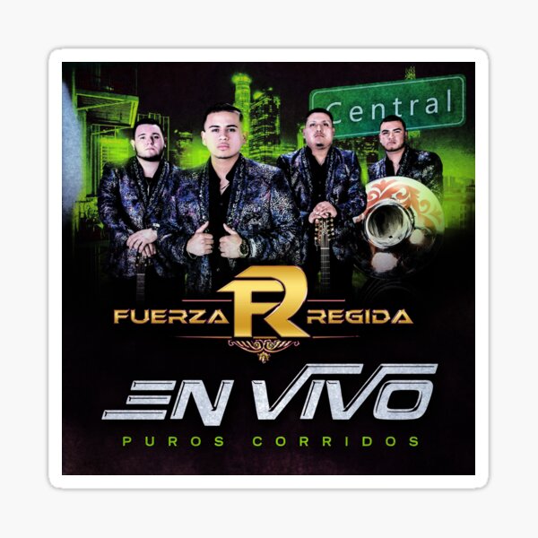 Fuerza Rediga Puros Corridos Sticker For Sale By JENGKOLS Redbubble