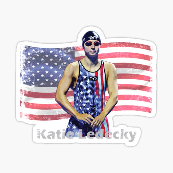 Katie Ledecky USA Swimming Team Essential Sticker For Sale By