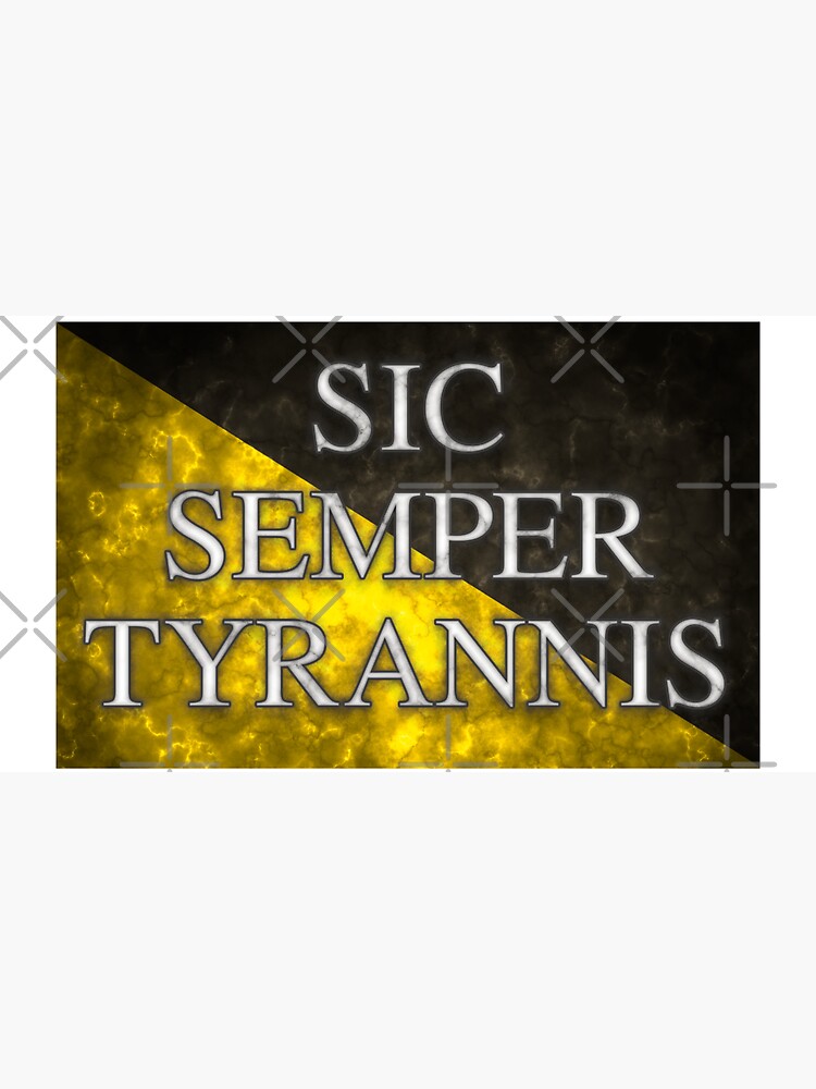 Sic Semper Tyrannis Anarcho Capitalism Flag Cap For Sale By