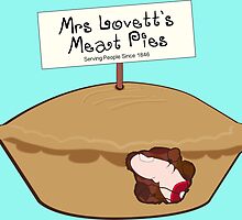 Mrs Lovett's Meat Pies by Natalie Rowe