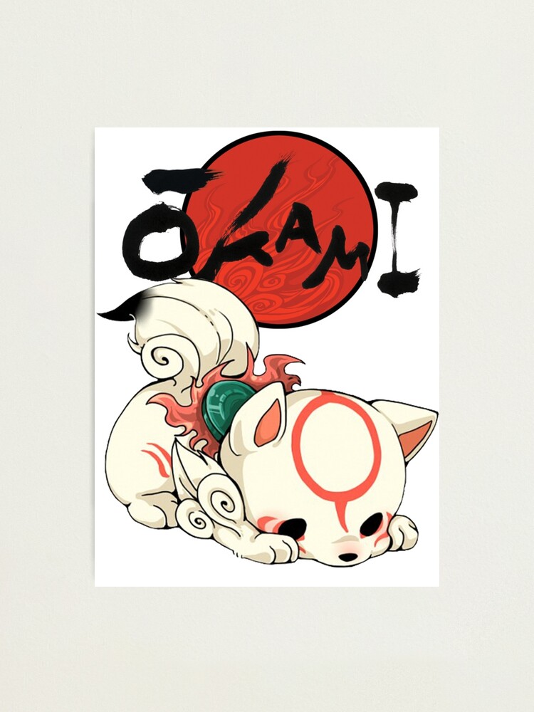 Okami Amaterasu Chibi Photographic Print For Sale By CorrineGravel