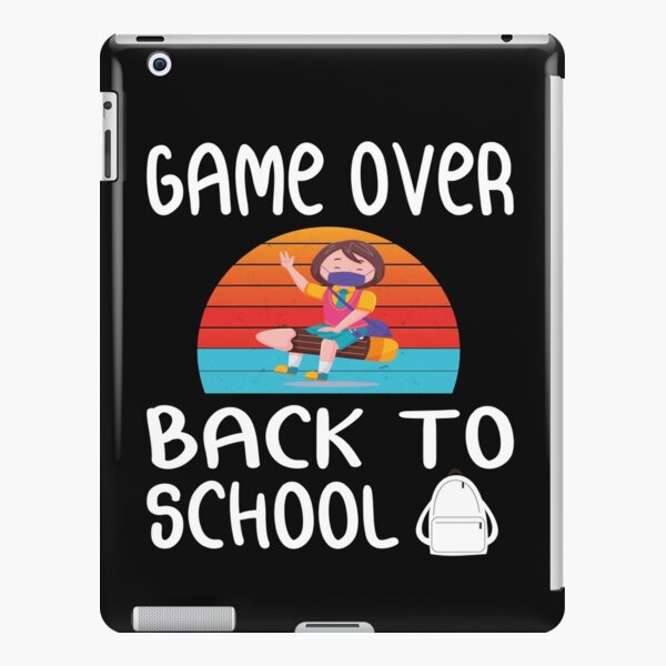 Funda Y Vinilo Para IPad Regreso A La Escuela Juego Terminado Regreso