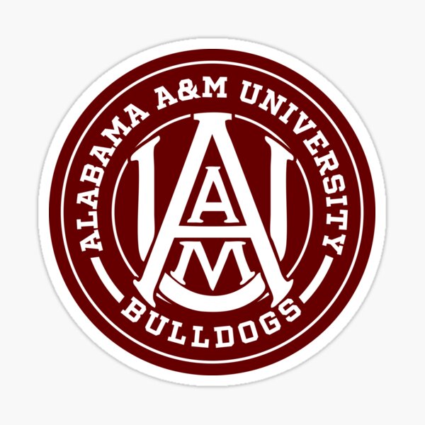 AAMU Circle Sticker For Sale By Joshua Wuflestad Redbubble