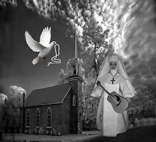 OH I'D LIKE TO GO BACK TO THAT OLD COUNTRY CHURCH-AND HEAR THE SONGS OF PRAISE - PILLOW / TOTE BAG by ✿✿ Bonita ✿✿ ђєℓℓσ