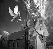 OH I'D LIKE TO GO BACK TO THAT OLD COUNTRY CHURCH-AND HEAR THE SONGS OF PRAISE - PICTURE/CARD by ✿✿ Bonita ✿✿ ђєℓℓσ