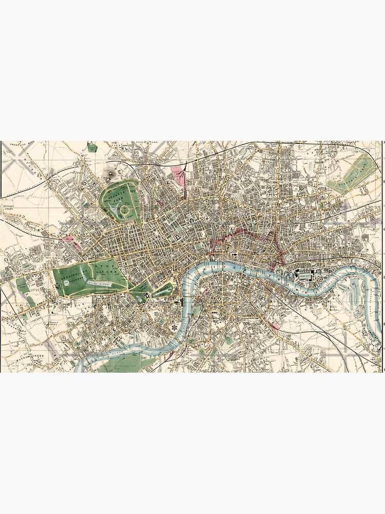 For Lovers Of Maps And London Whitbread S New Plan Of London Drawn