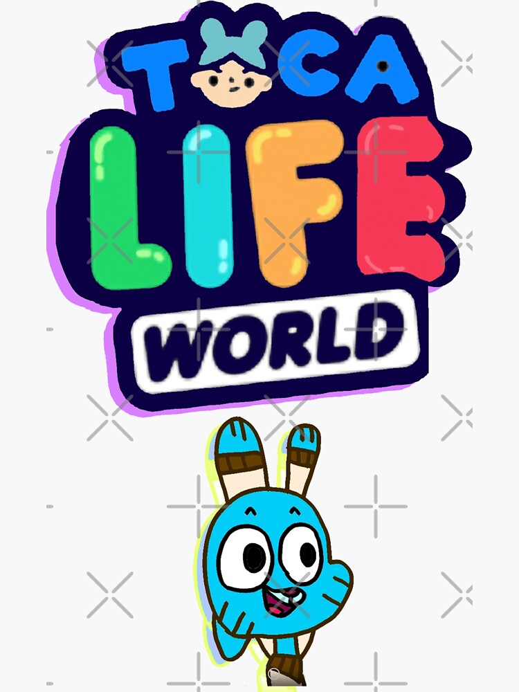 Toca Life World Sticker By Pixelrune Redbubble