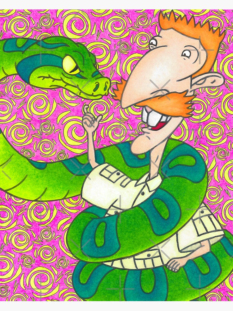 Nigel Thornberry The Wild Thornberrys Neon Pattern S Smashing