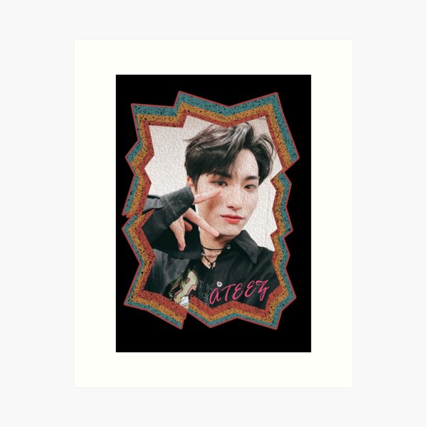 Digital Prints Art Collectibles Prints From Ateez Original K Pop