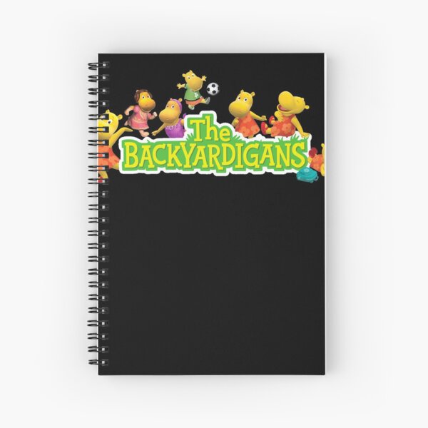 Cuaderno de espiral tasha backyardigans personaje niños náufragos