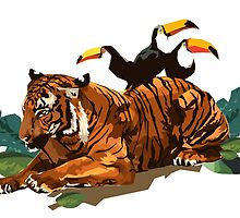 Troubled Tiger by Toucano