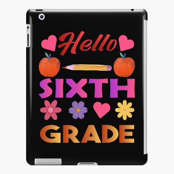 Funda y vinilo para iPad Primer día de clases Regalos para maestros