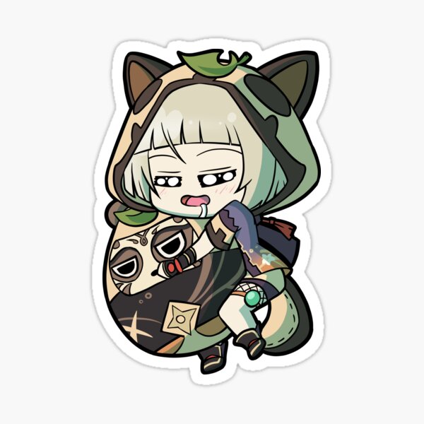 Chibi Sayu Genshin Impact Sticker For Sale By Mangaxai Redbubble