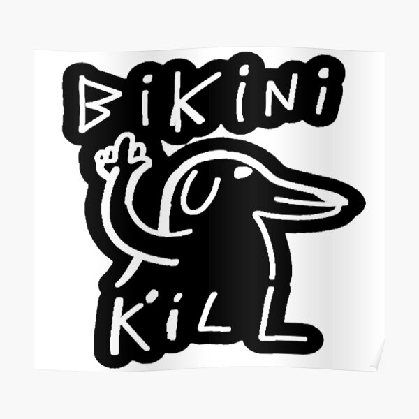 The Amazing Logos Band Bikini Kill Poster For Sale By Lscardifeild2s