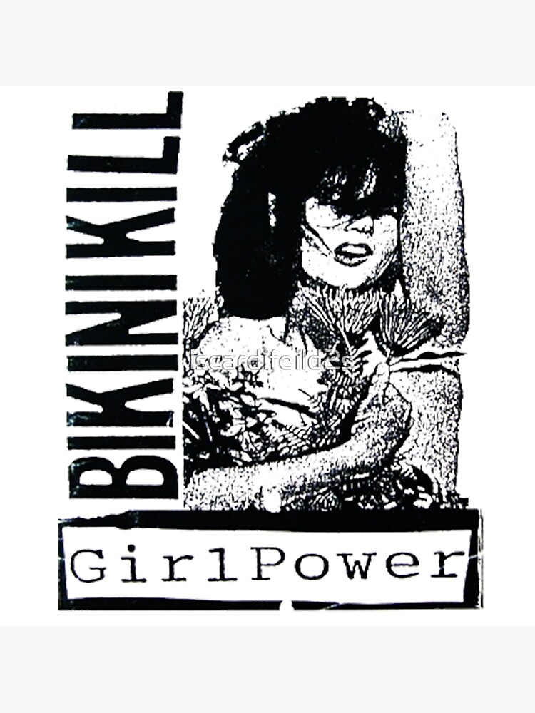 The Amazing Logos Band Bikini Kill Poster By Lscardifeild S Redbubble