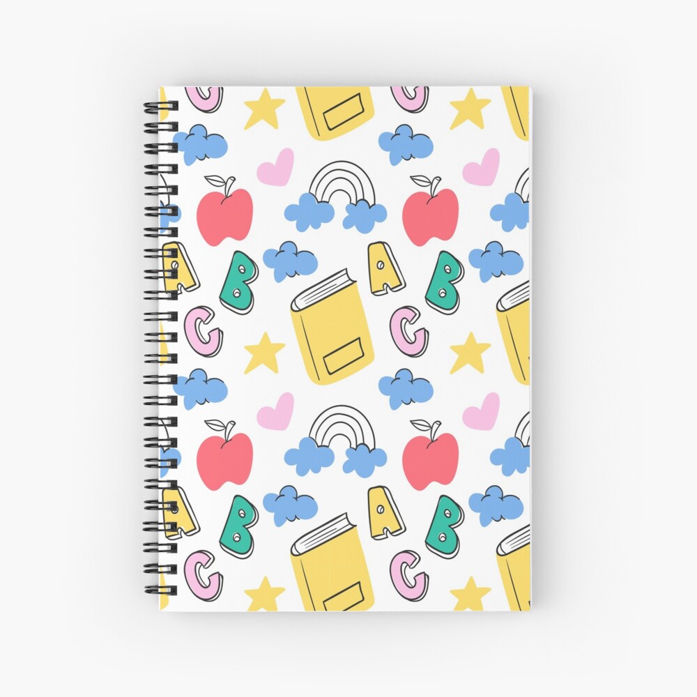 Cuaderno De Espiral Ni Os Lindos Dise O De Regreso A La Escuela Y