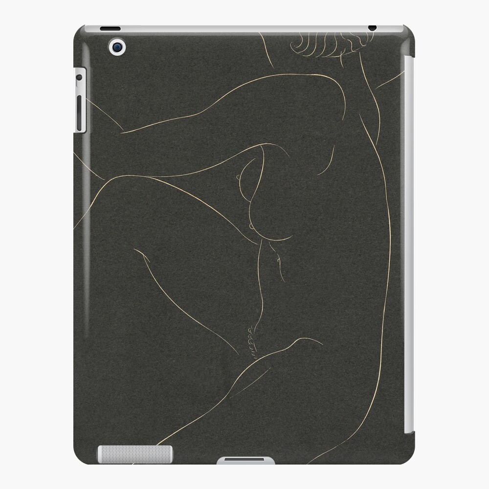 Female Nude Seated By Eric Gill Ipad Case Skin By Ibd