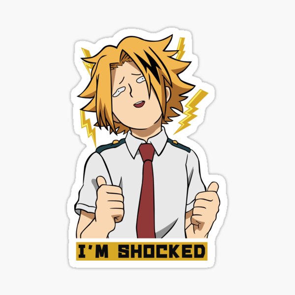 Denki Kaminari Sticker For Sale By Brok5566 Redbubble