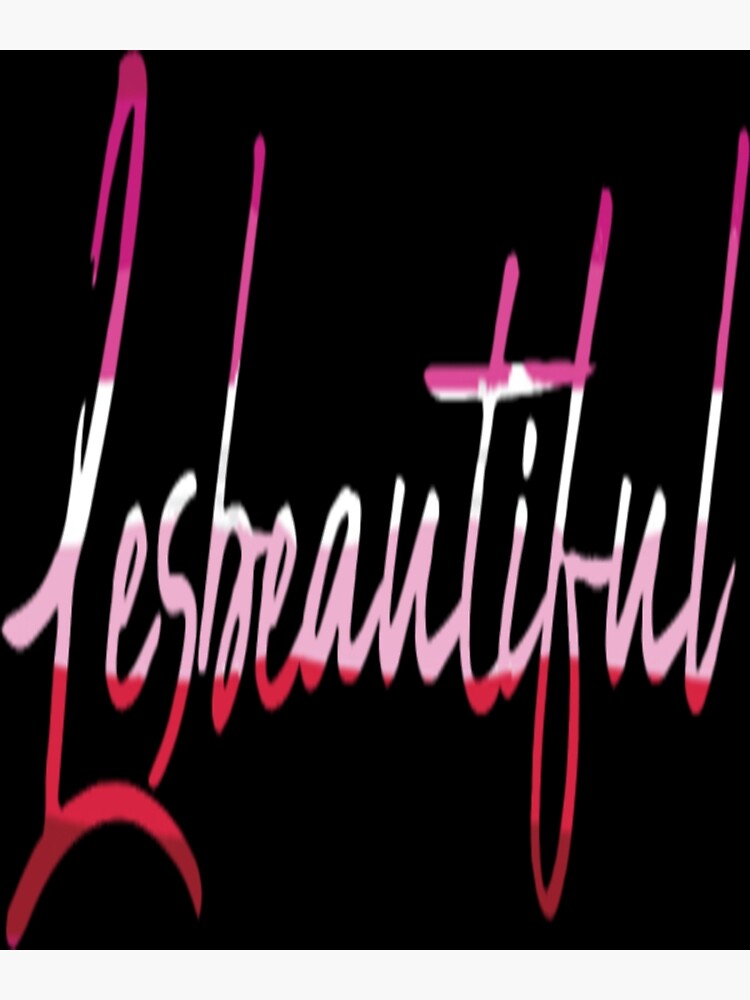 Lesbeautiful Cute Pride Flag Lesbian Couple Art Print By Tulinhvn Redbubble