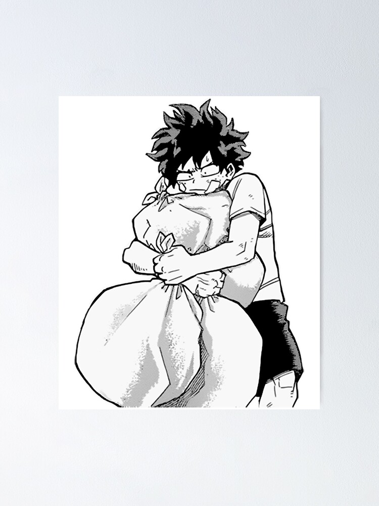 Izuku Midoriya BNHA Poster For Sale By Tabitha Style Redbubble