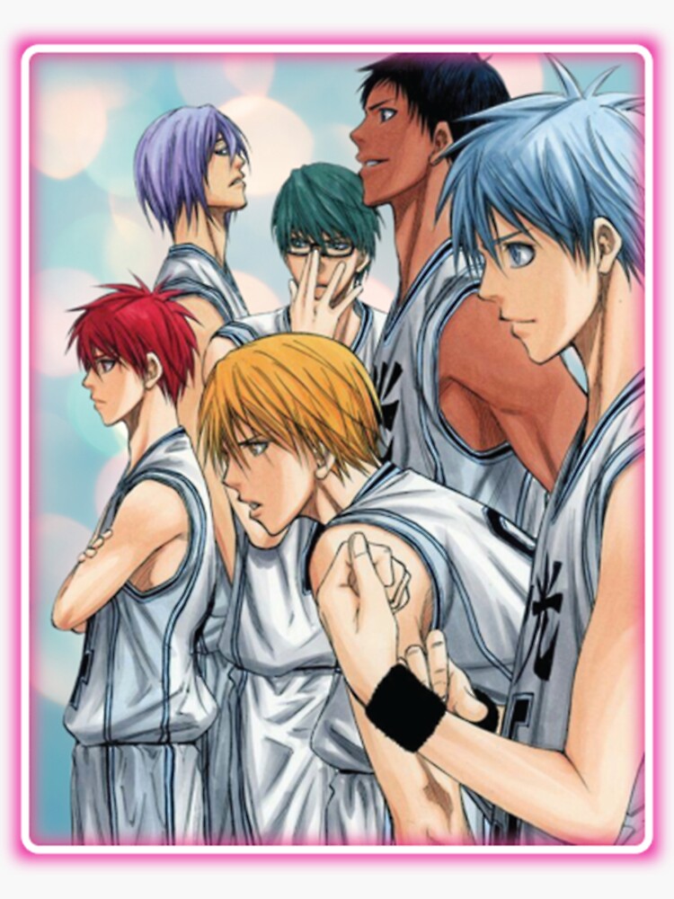 Kuroko No Basket Anime Sticker For Sale By Syedahamblins Redbubble